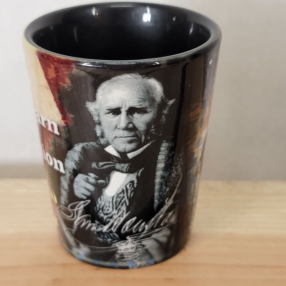 Texas Sam Houston Shot Glass